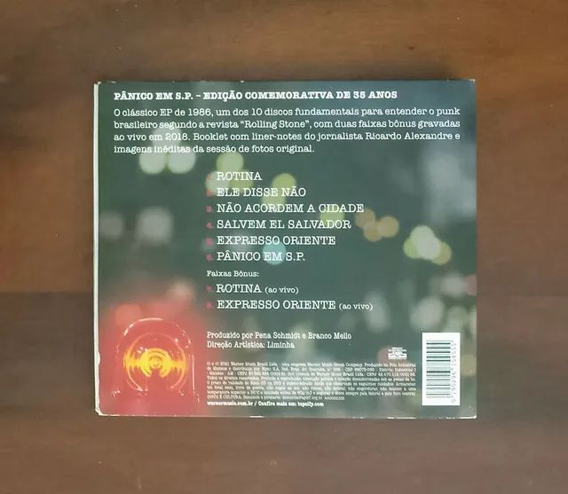 CD Inocentes Pânico em SP 1986 bônus  - Foto 3