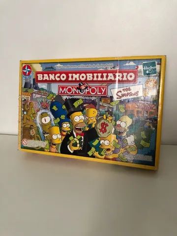 BANCO IMOBILIARIO MONOPOLY THE SIMPSONS DA HASBRO , FA