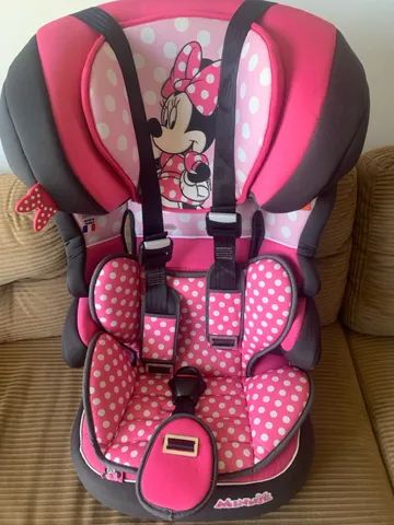 Cadeirinha para Auto Disney Beline Luxe Minnie Rosa Suporta de 9 a 36Kg Rosa - Foto 4