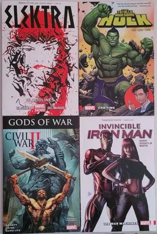 Hqs importadas Marvel, novas 