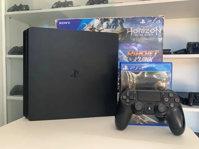 Playstation 4 Slim 500GB - Games Você Compra Venda Troca e Assistência de  games em geral