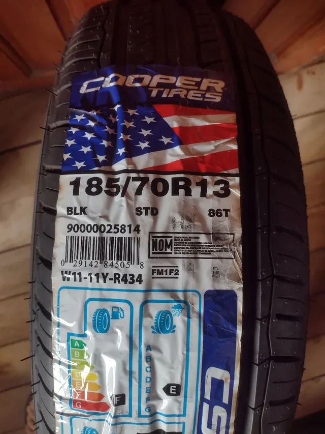 Pneus 185/70 R13 Novos - Foto 2