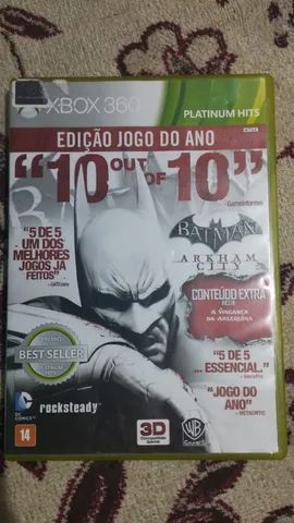 Batman Arkham Asylum Xbox 360 mídia física origina - Desconto no Preço