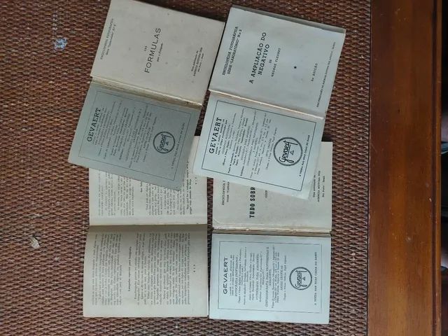 Raridade livros antigos sobre fotografia 