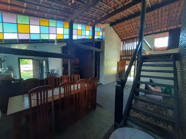 Casa em estilo rústico a 2km de Guarajuba, 3 quartos