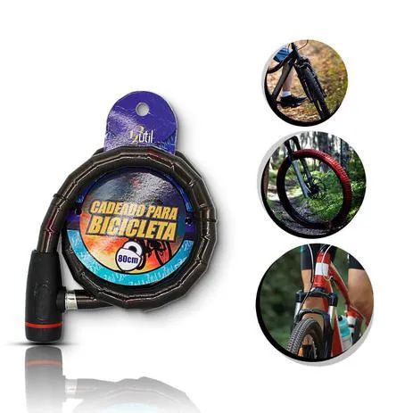 Cadeado Para Bicicleta 80cm