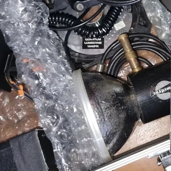 Kit Completo Flash Estudio Lumedyne #067x 400w (no Estado) - Foto 3