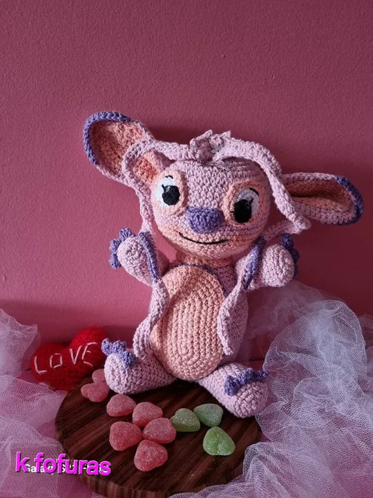 Personagens em amigurumi!