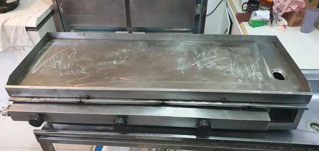 Chapa lanches, grelhados monarcha 1,10x0.40  - Foto 2