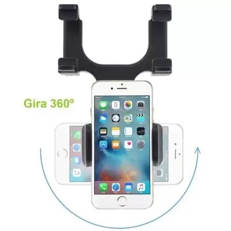 SUPORTE PARA CELULAR VEICULAR DE RETROVISOR B-MAX BMG-21 - Foto 4