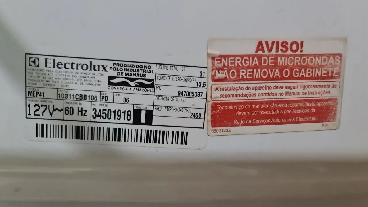 Micro-ondas Electrolux 20 Litros - Foto 3