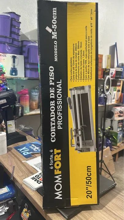 Cortador de Piso Profissional Momfort M-50cm - Foto 2