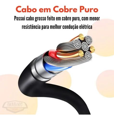 Extensão de Tomada Filtro De Linha Com 4 Tomadas E 3 Entradas Usb 2m - Bivolt - Foto 2