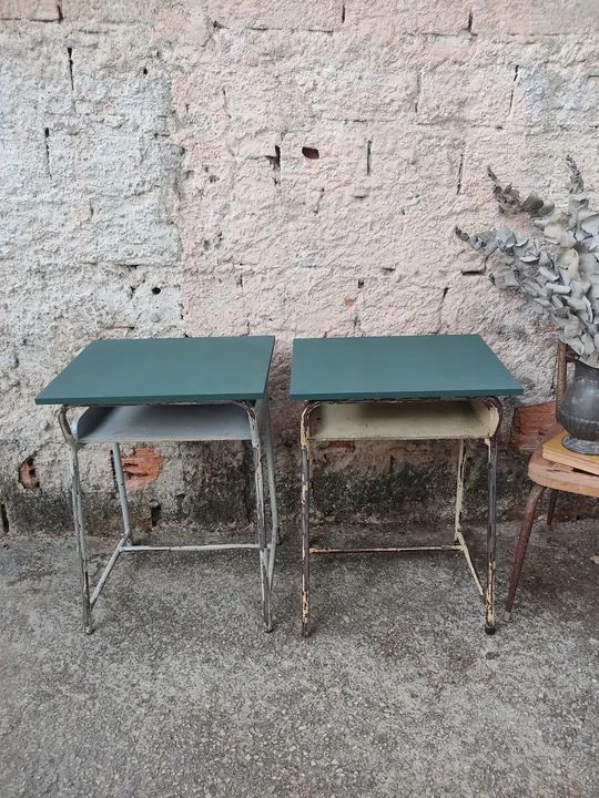 Mesinha de Estudo Vintage - Perfeita para mesinha lateral  - Foto 2