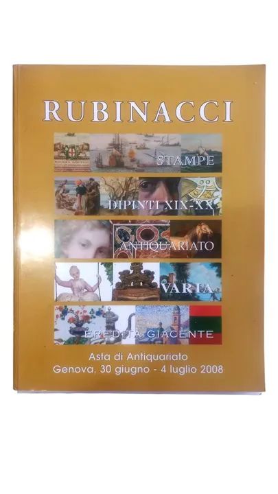 Catálogo italiano de Antiguidades - Rubinacci