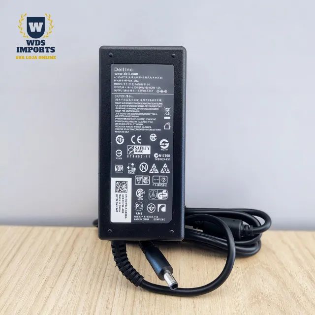 Fonte Notebook Ultra Dell 19.5V 3,34A