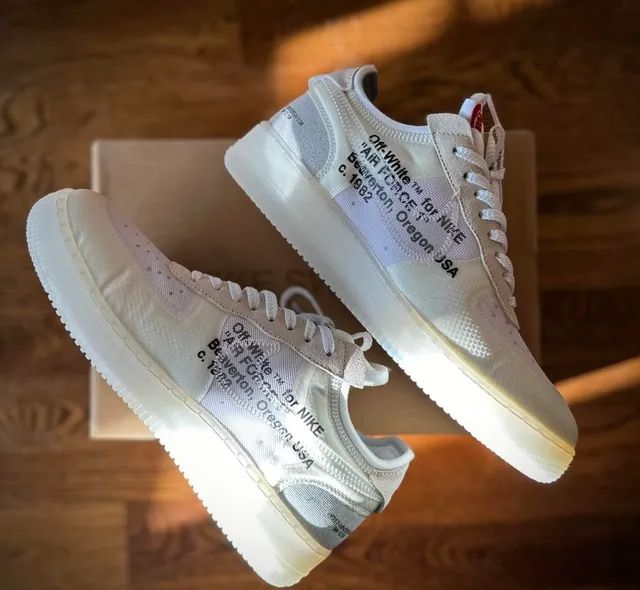 Off-White x Nike Air Force 1 - Calçados - Parque São Bento
