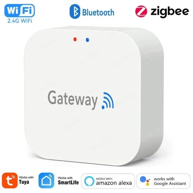Hub Zigbee Wifi Bluetooth Tuya, Até 128 Conexões