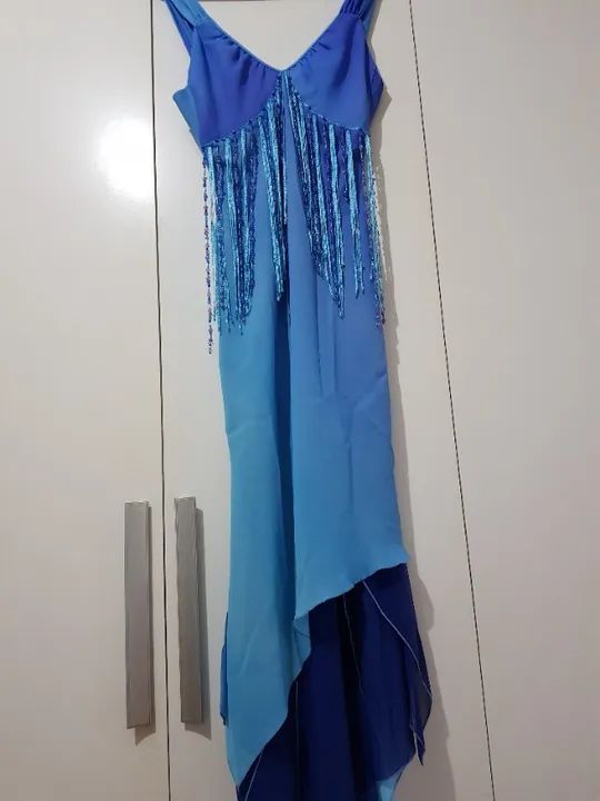 Vestido de festa azul  - Foto 3