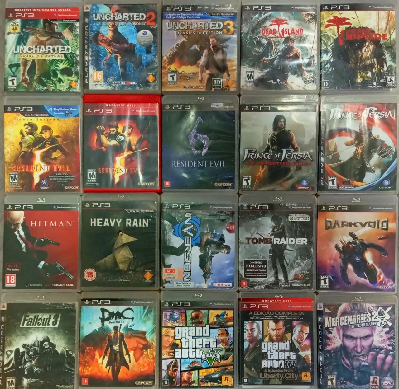 Jogos de PS3 ( originais 