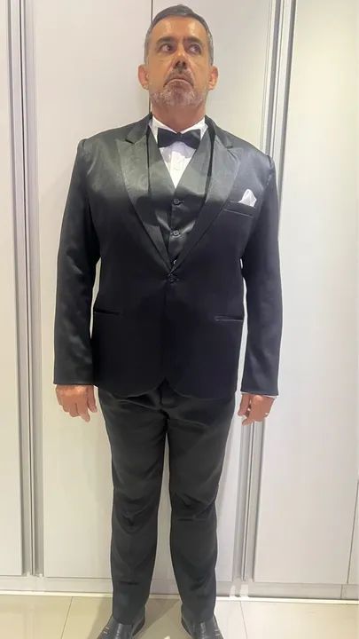 Smoking black tie Marca Bruno Taveira - Foto 4