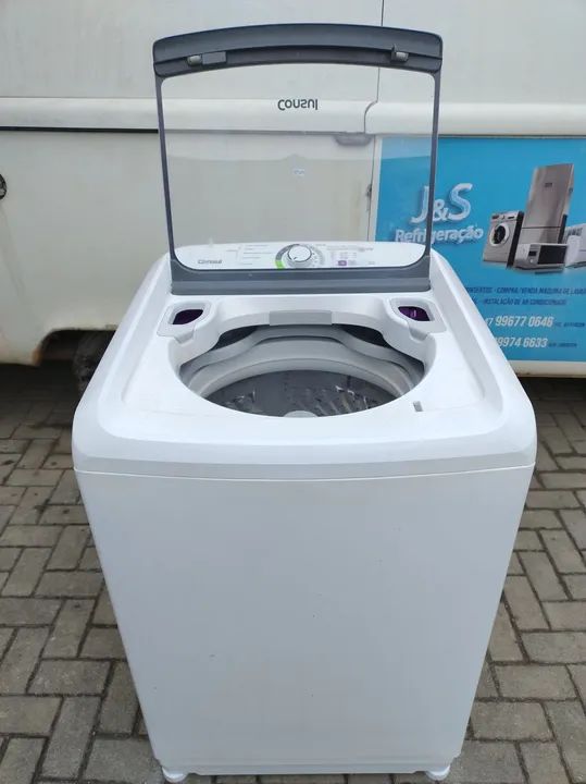 Máquina de lavar roupa Cônsul 16 kilos, cesto em inox,R$1.300.Garantia de 3 meses.Itajai. - Foto 4