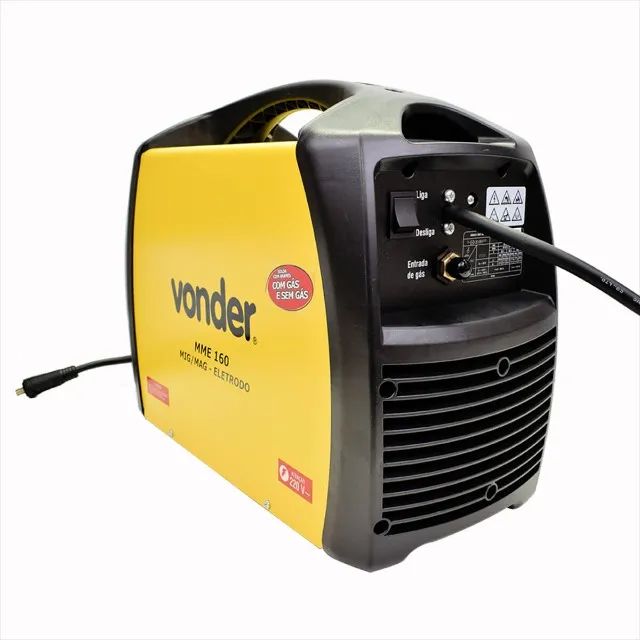 Solda nova na caixa Mig/Mag e Eletrodo Minimig Mme 160 Vonder