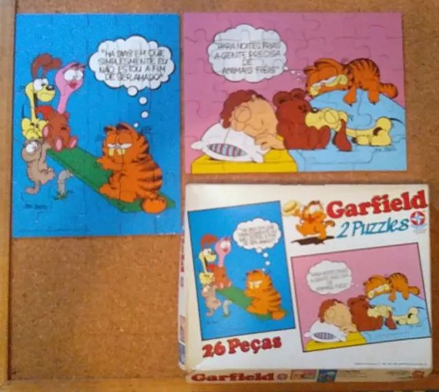 Quebra-cabeça Garfield - Foto 2