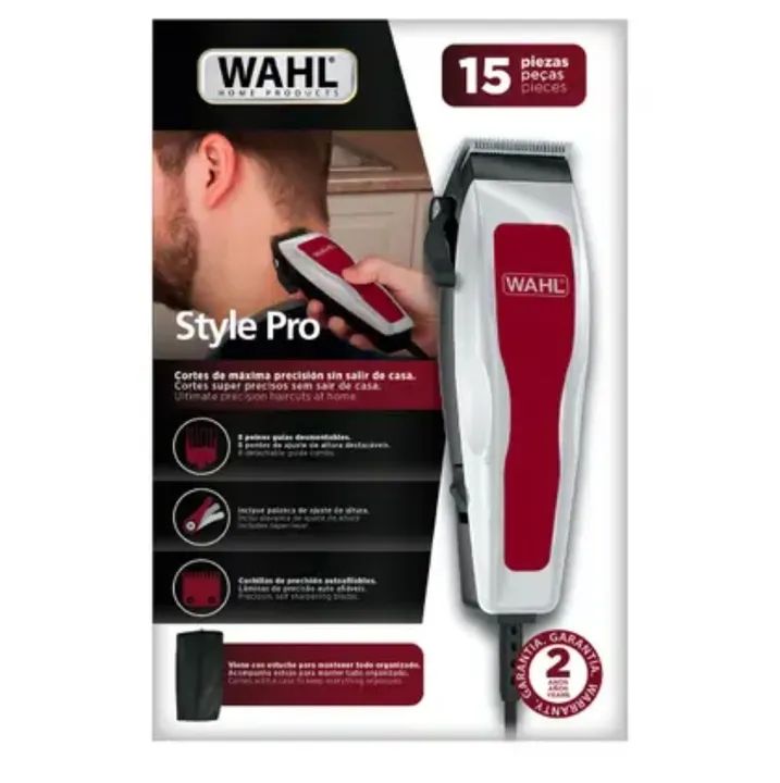 Maquina de Cortar Cabelo Style Pro Wahl 127V - Foto 2