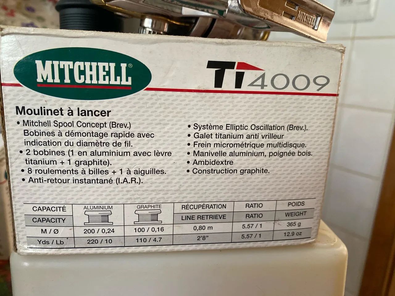 Molinete Mitchell Francês mod.Ti4009 - Foto 3