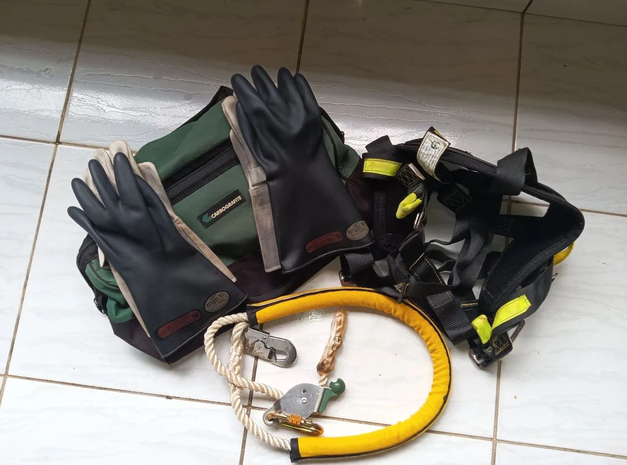 Kit de segurança completo para trabalho em altura