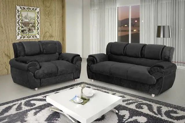 Conjunto sofá 2 e 3 lugares !! Rn21m - Foto 3