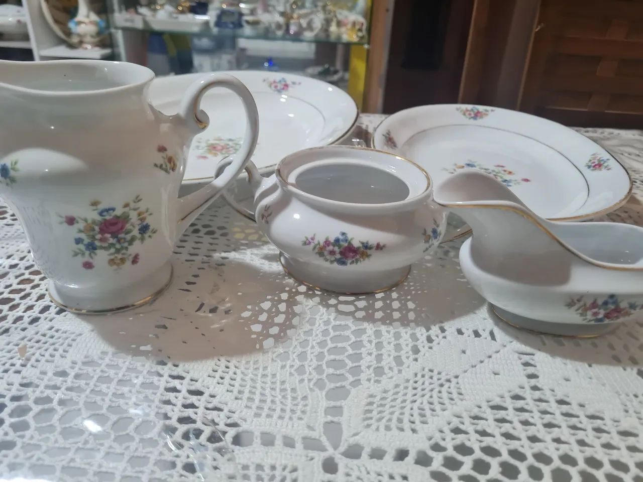 Kit de  Porcelana com 5 peças.  - Foto 5