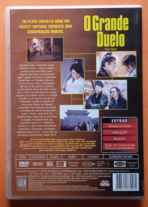 Dvd O Grande Duelo (China Vídeo) - Foto 2