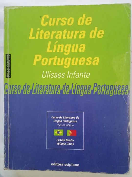 Livro Curso de Literatura de Língua Portuguesa - Ulisses Infante