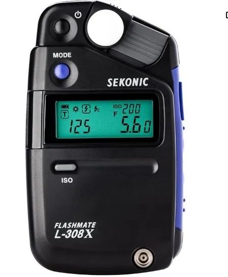 FLASHMATE L-308X - Preto/Azul Sekonic