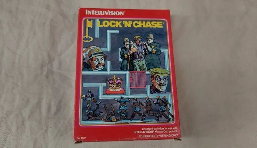 Lock N' Chase - Cartucho Original Completo P/ Intellivision - Foto 4