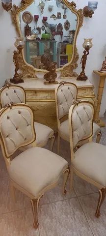 04 cadeiras LUIZ XV