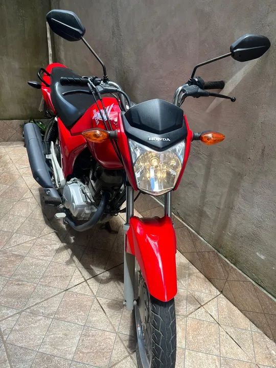 Honda CG 150 start - Vermelha - NOVA