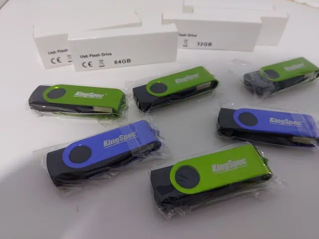 Pen drive 64gb original kingspec - Foto 4