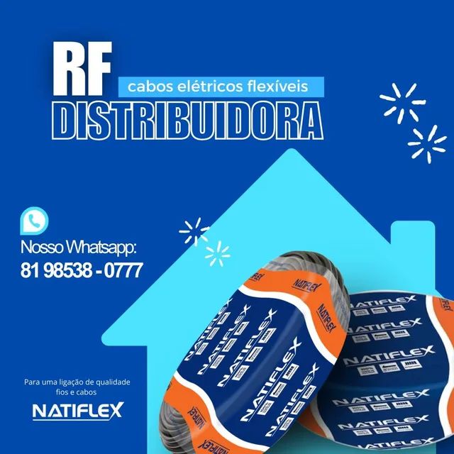 Cabos elétricos flexíveis (fios)