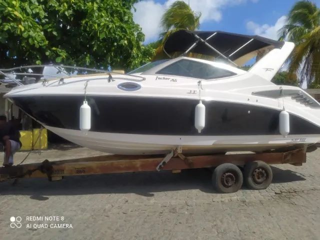 Barco Lancha Focker 265 ano  2014.Motor Mercury 250hp. ñ phantom triton fs real ventura nx - Foto 2