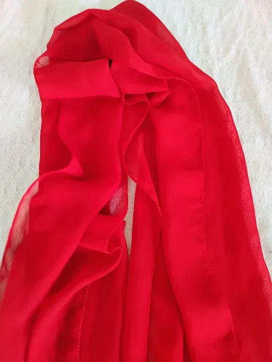 Lenço  vermelho - Foto 3