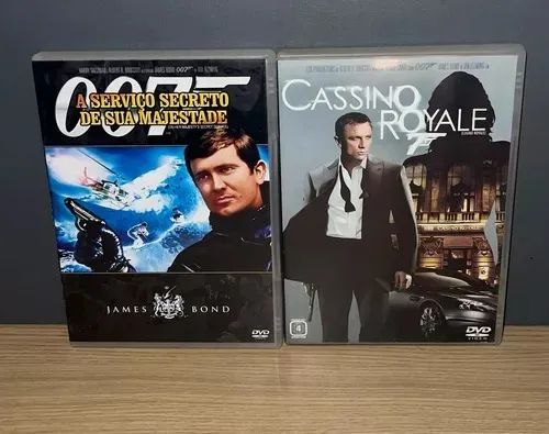 Coleção 007 Cassino Royale + A Serviço Secreto De Sua Majestade