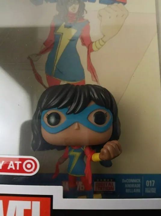 Funko Pop ! Comics Covers Marvel Captain Marvel Special Edition N17 | Exclusivo - Foto 2