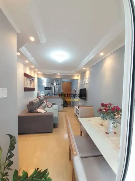 Apartamento com 2 dormitórios à venda, 48 m² por R$ 351.000,00 - Santa Maria - Santo André