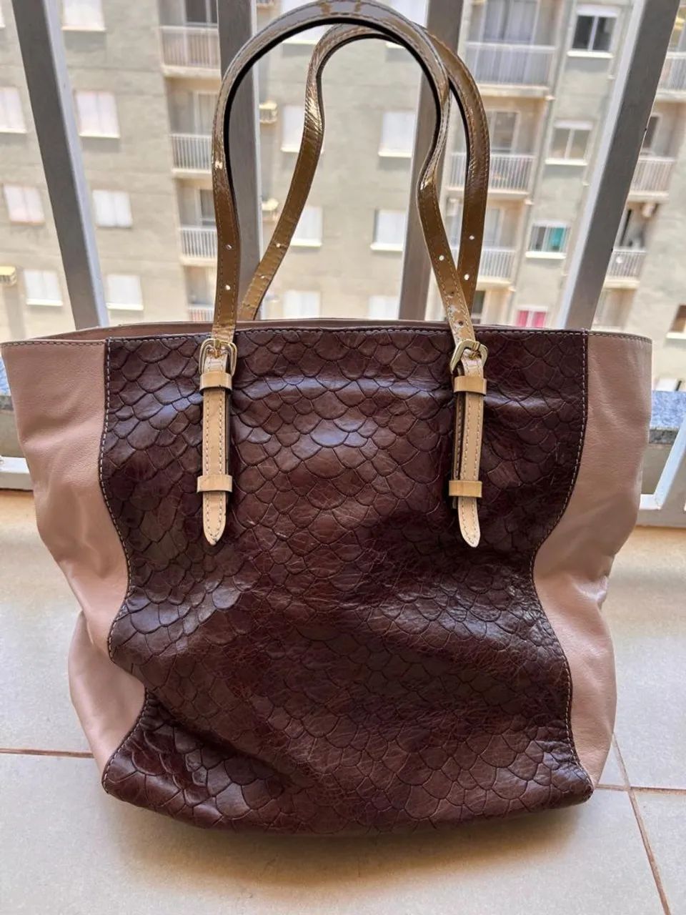 Bolsa de couro / Sagga. - Foto 4