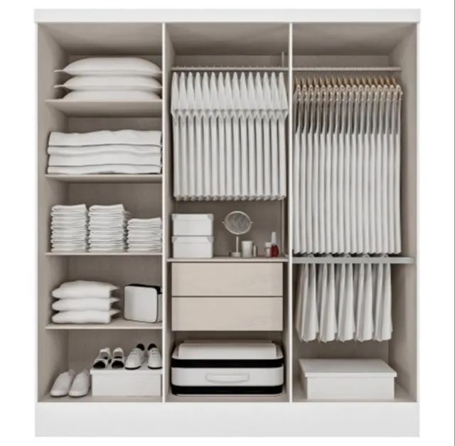 Guarda Roupa 100% MDF 6 Portas 2 Gavetas Novo entregamos - Foto 2