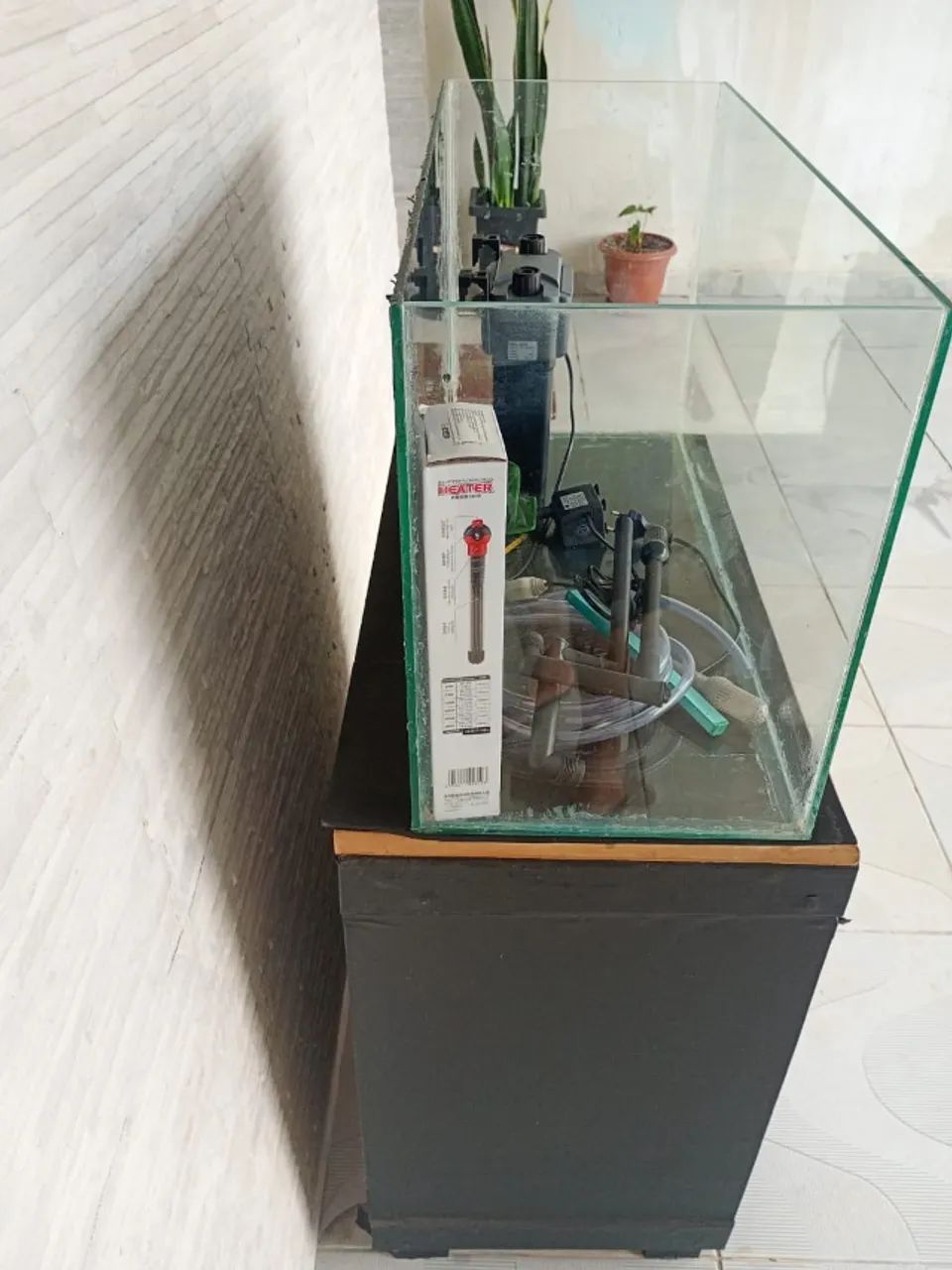 Aquário 200L + acessórios + Móvel - Pronto para Montar!  - Foto 4
