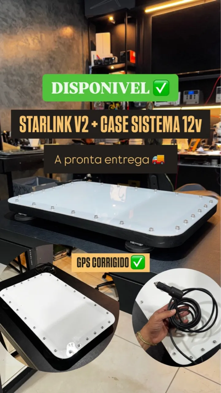 Kit starlink v2 completo